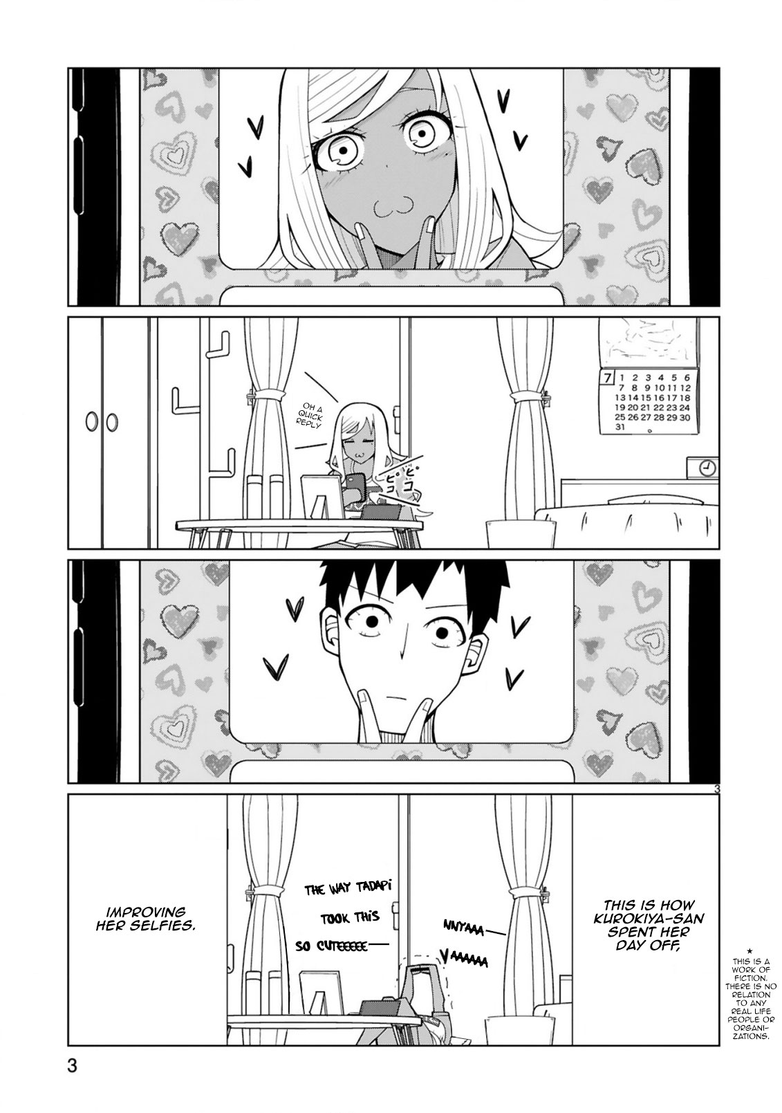 Tedama ni Toritai Kurokiya-san Chapter 14 Page 4