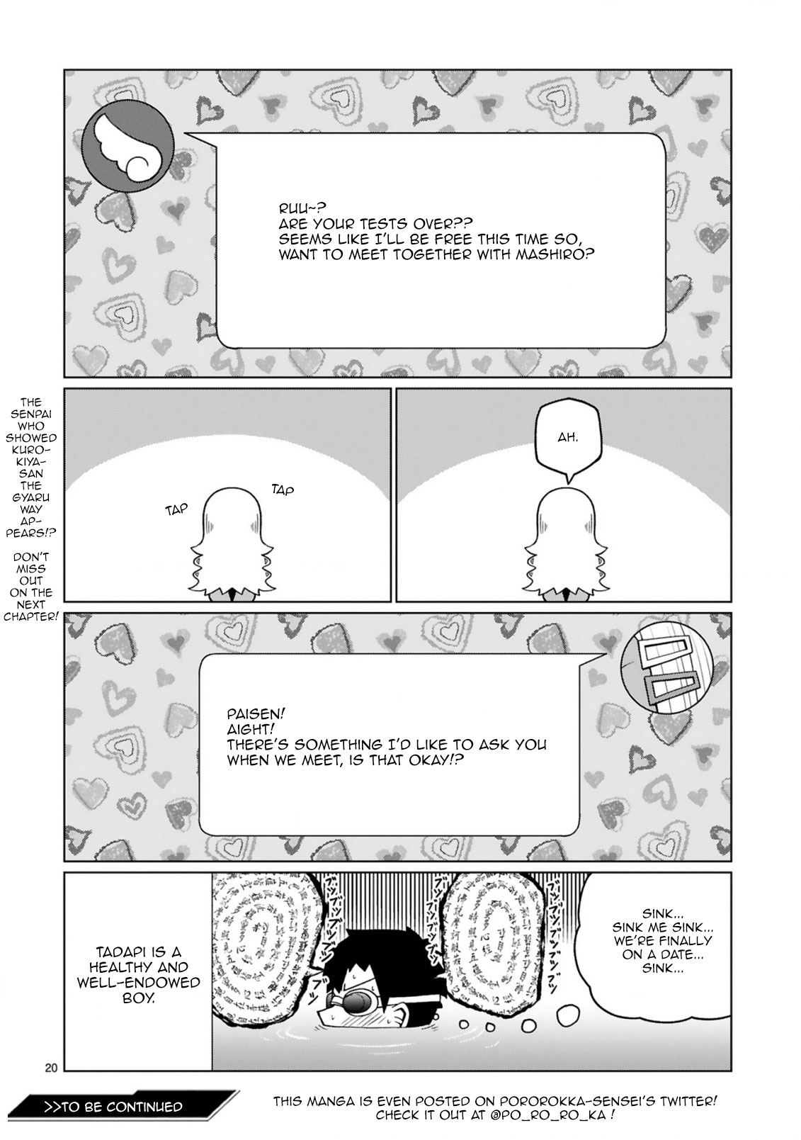 Tedama ni Toritai Kurokiya-san Chapter 15 Page 21