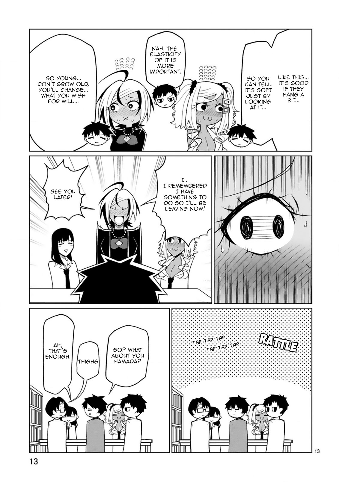 Tedama ni Toritai Kurokiya-san Chapter 17 Page 14