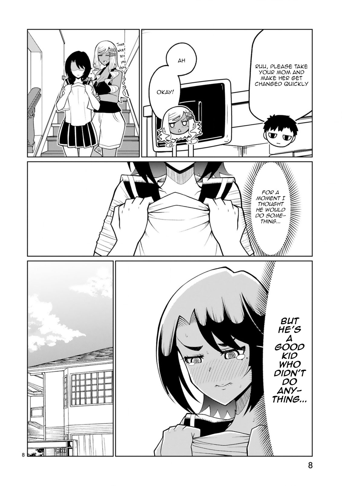 Tedama ni Toritai Kurokiya-san Chapter 22 Page 8
