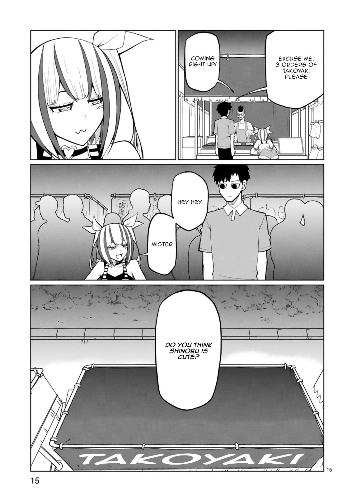 Tedama ni Toritai Kurokiya-san Chapter 23 Page 15