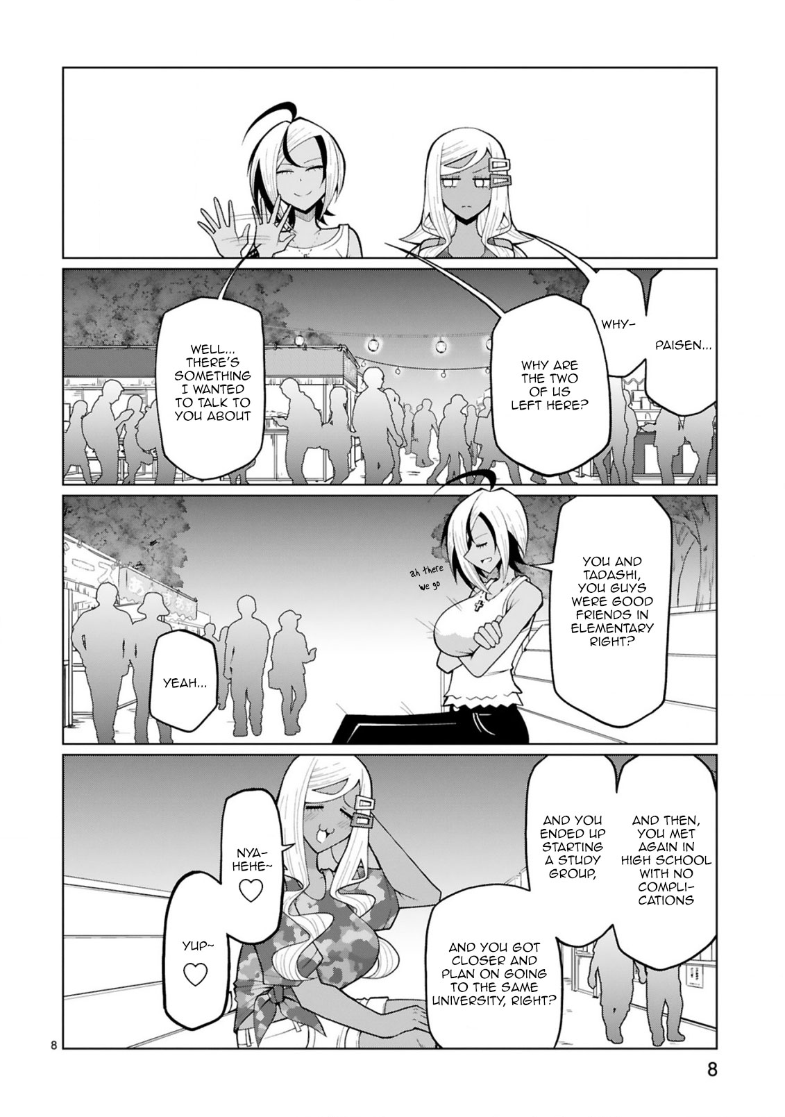 Tedama ni Toritai Kurokiya-san Chapter 23 Page 8
