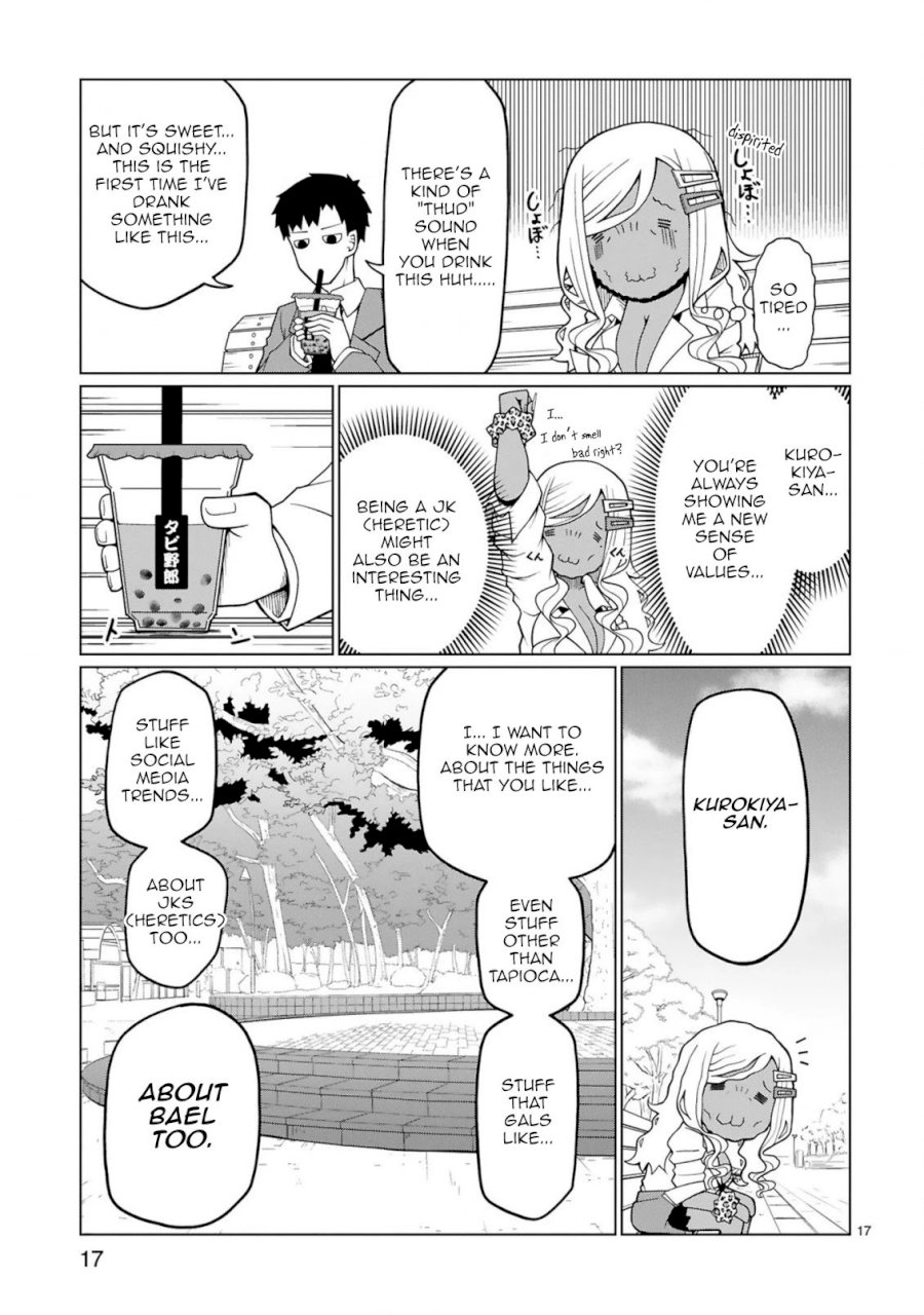 Tedama ni Toritai Kurokiya-san Chapter 5: I Want To Get Tapioka Page 17