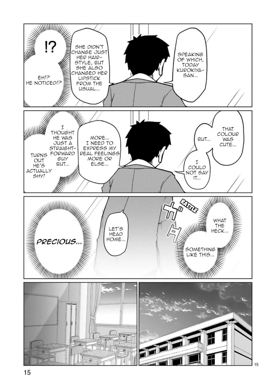 Tedama ni Toritai Kurokiya-san Chapter 6: I Want To Become A Wall To Support The Ship I’m Watching Over. Page 15