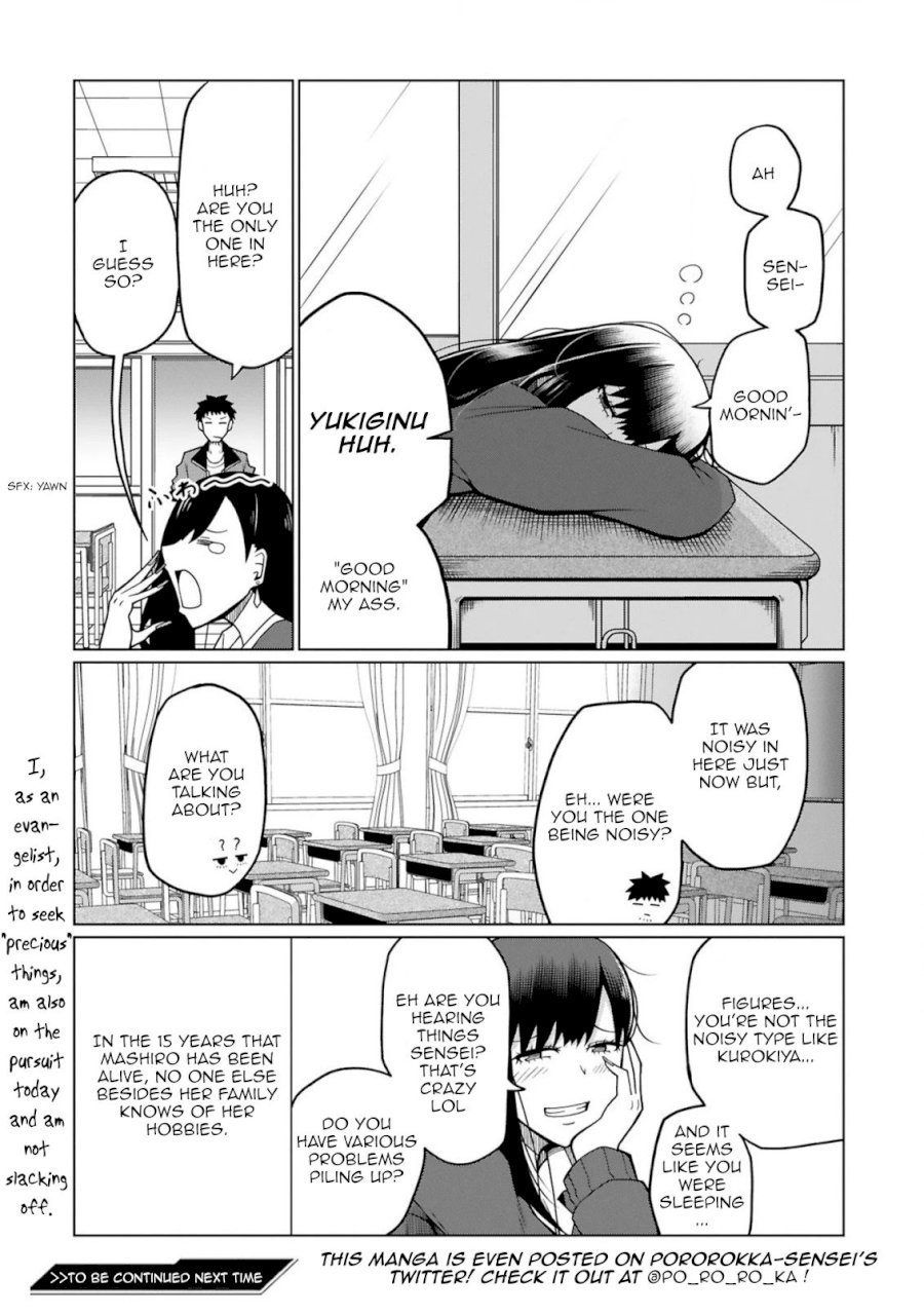 Tedama ni Toritai Kurokiya-san Chapter 6: I Want To Become A Wall To Support The Ship I’m Watching Over. Page 18