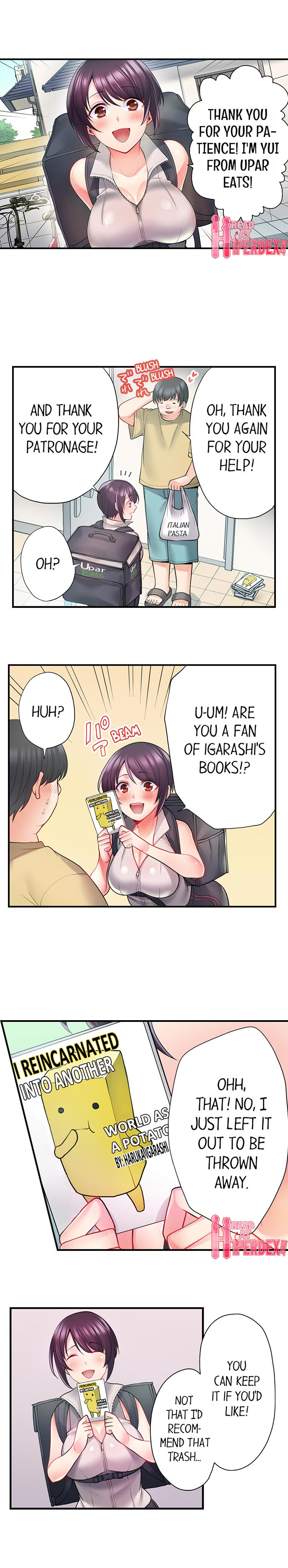 Bike Delivery Girl, Cumming To Your Door! Chapter 1 Page 2