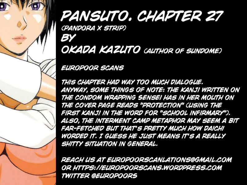 Pansuto Chapter 27: So A Love Hotel Is Like An Internment Camp…!? Page 22