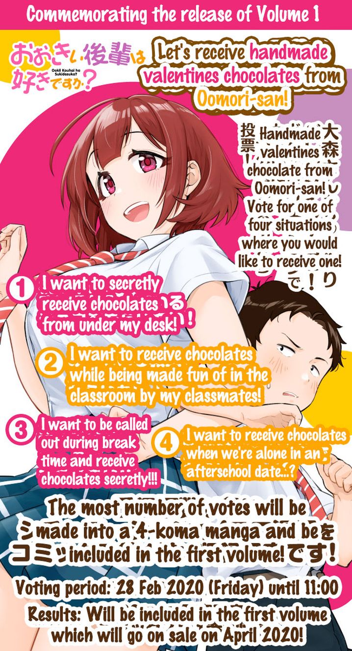 Ookii Kouhai wa Suki desu ka? Chapter 14.5 Page 3
