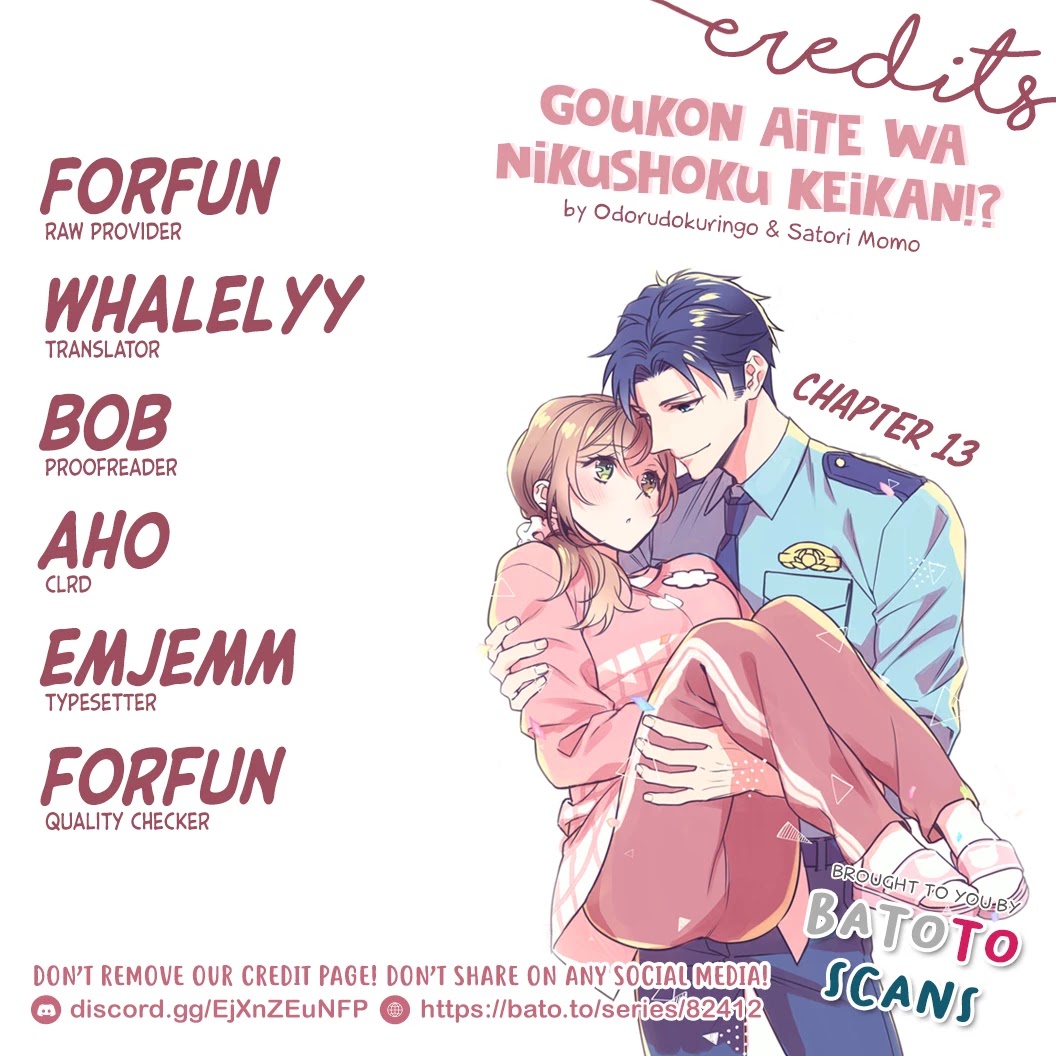 Goukon Aite wa Nikushoku Keikan Chapter 13 Page 2