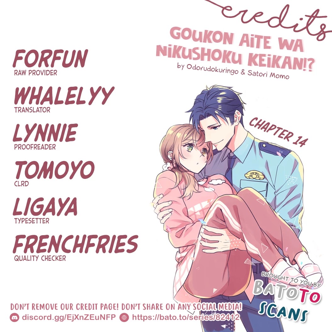 Goukon Aite wa Nikushoku Keikan Chapter 14 Page 2