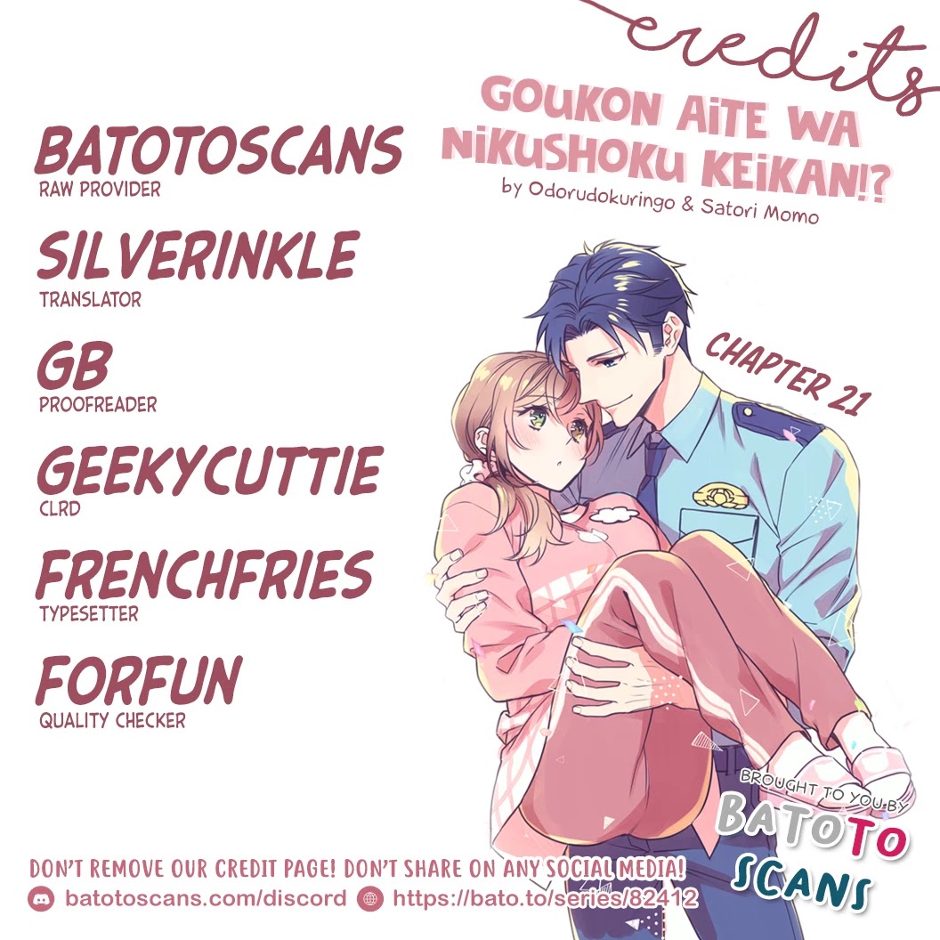 Goukon Aite wa Nikushoku Keikan Chapter 21 Page 2