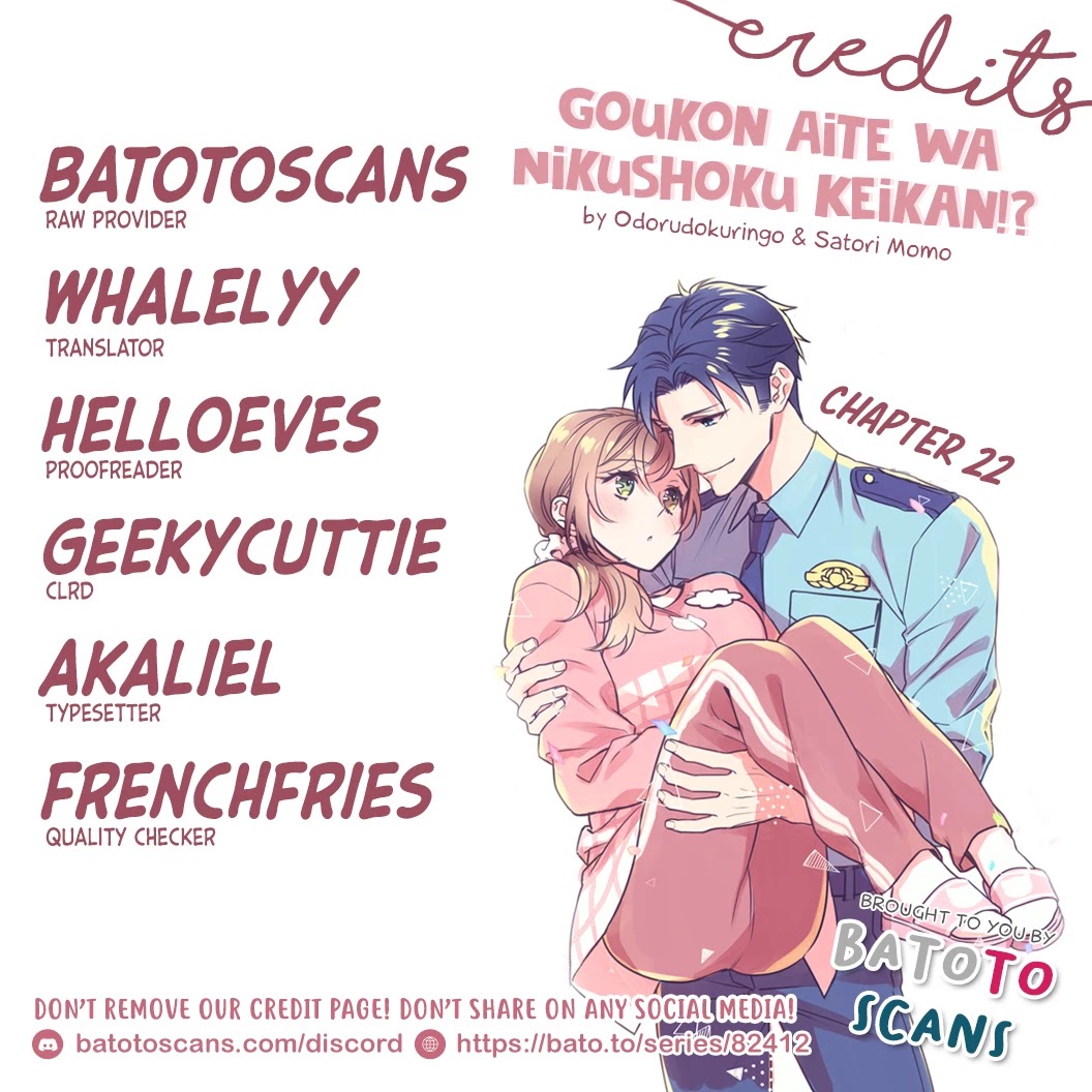 Goukon Aite wa Nikushoku Keikan Chapter 22 Page 2