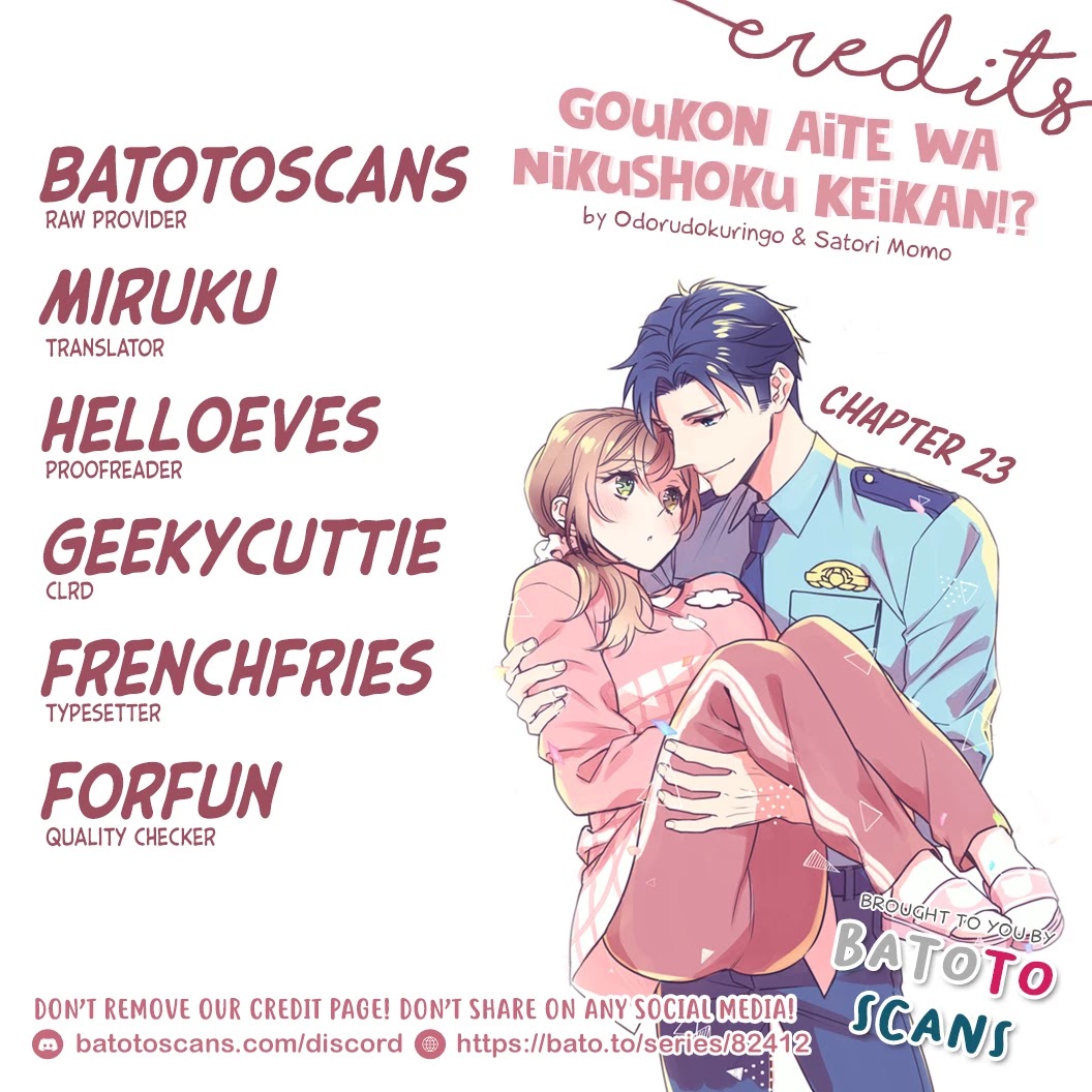 Goukon Aite wa Nikushoku Keikan Chapter 23 Page 2
