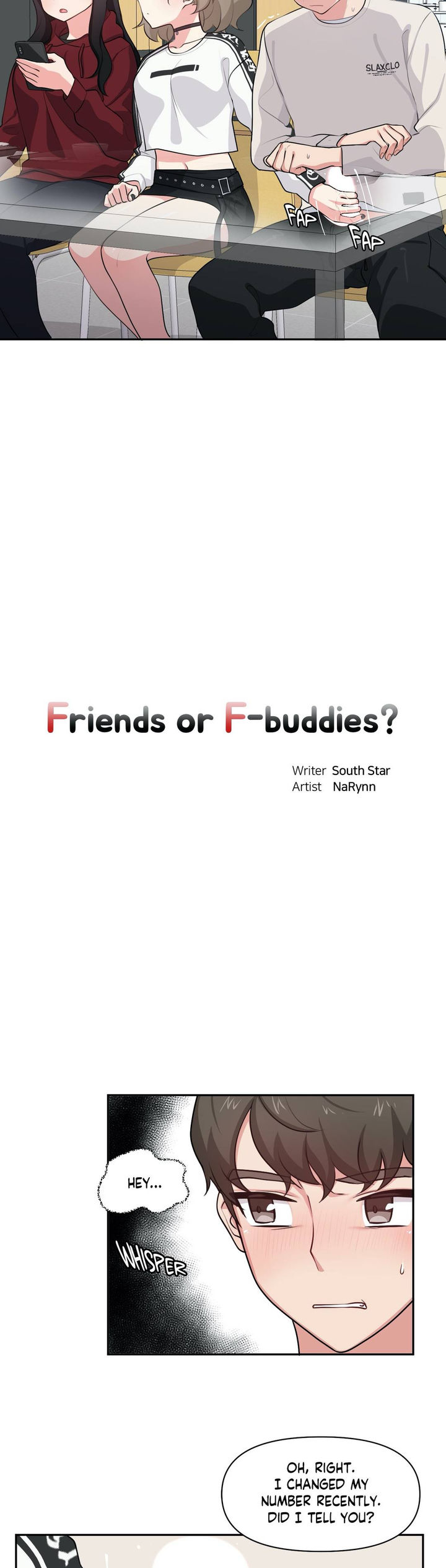 Friends or F-Buddies Chapter 6 Page 3