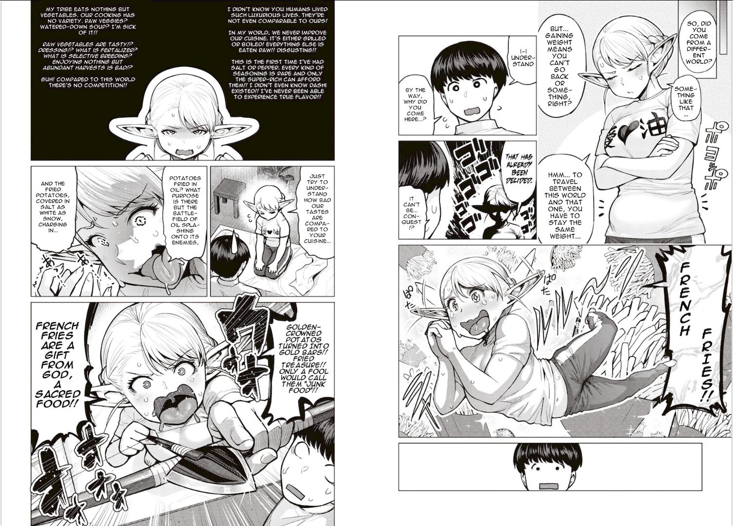 Elf-San Wa Yaserarenai. Chapter 1 Page 10