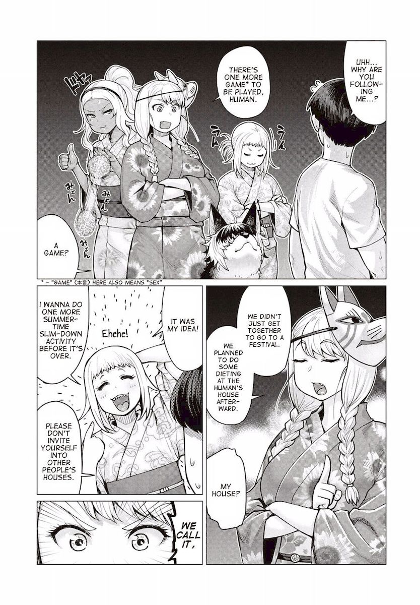 Elf-San Wa Yaserarenai. Chapter 9 Page 4
