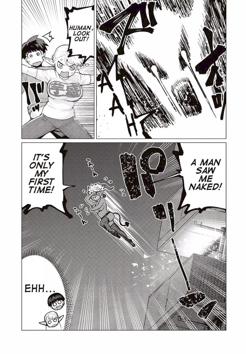Elf-San Wa Yaserarenai. Chapter 10 Page 28