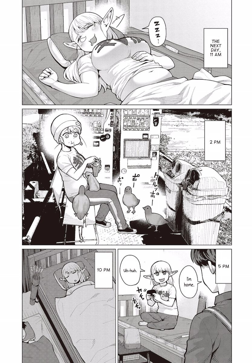 Elf-San Wa Yaserarenai. Chapter 11 Page 10