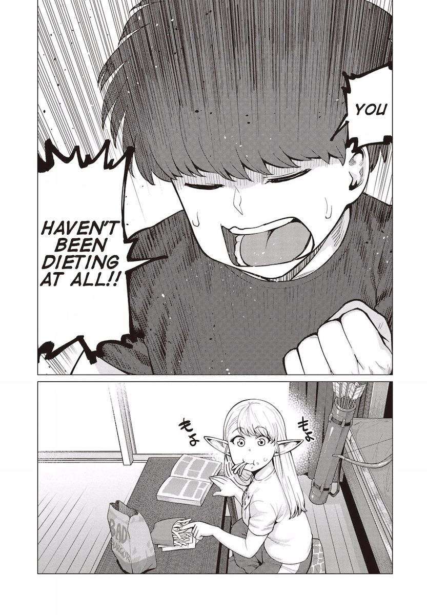 Elf-San Wa Yaserarenai. Chapter 11 Page 12