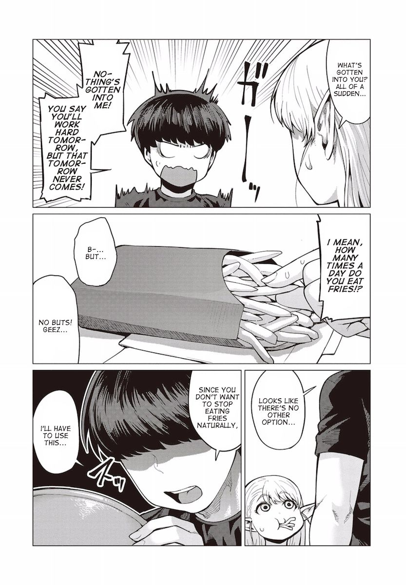 Elf-San Wa Yaserarenai. Chapter 11 Page 13