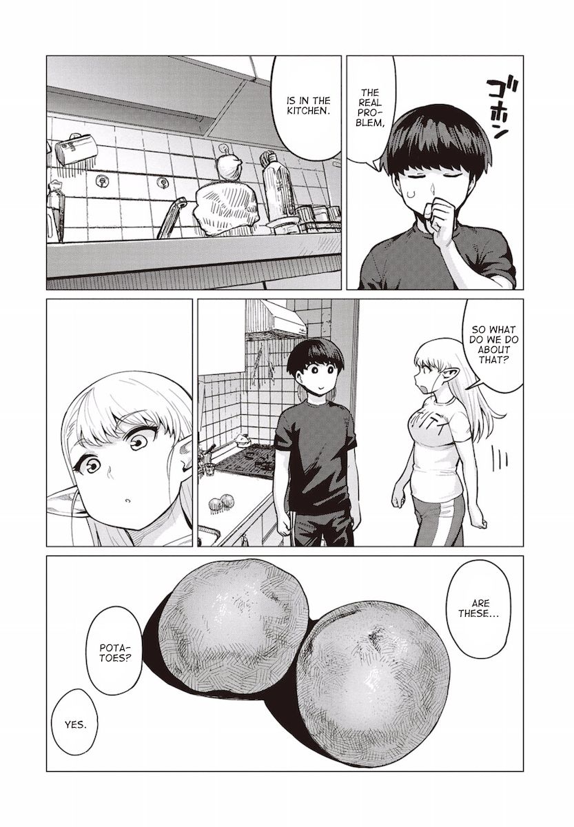 Elf-San Wa Yaserarenai. Chapter 11 Page 17