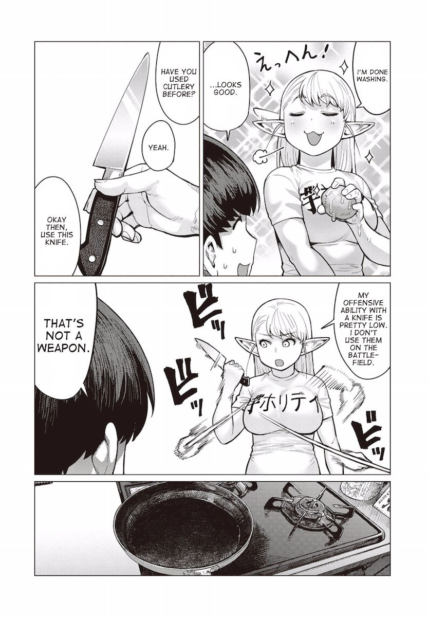 Elf-San Wa Yaserarenai. Chapter 11 Page 19