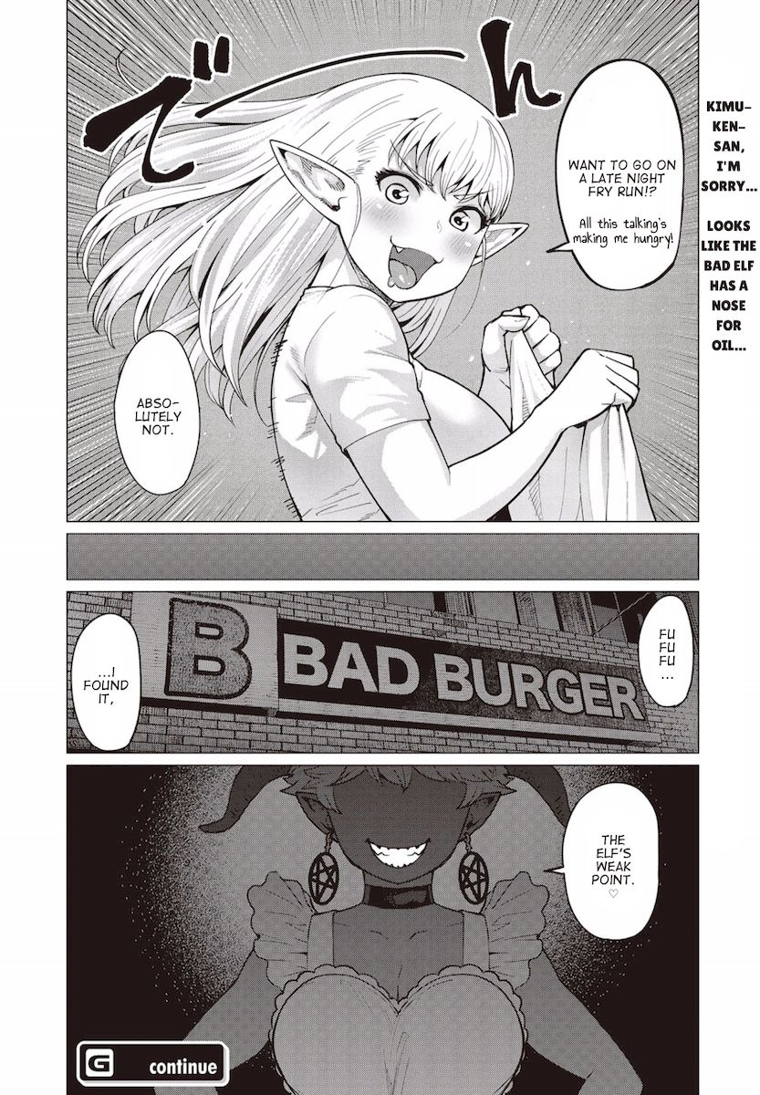Elf-San Wa Yaserarenai. Chapter 11 Page 30