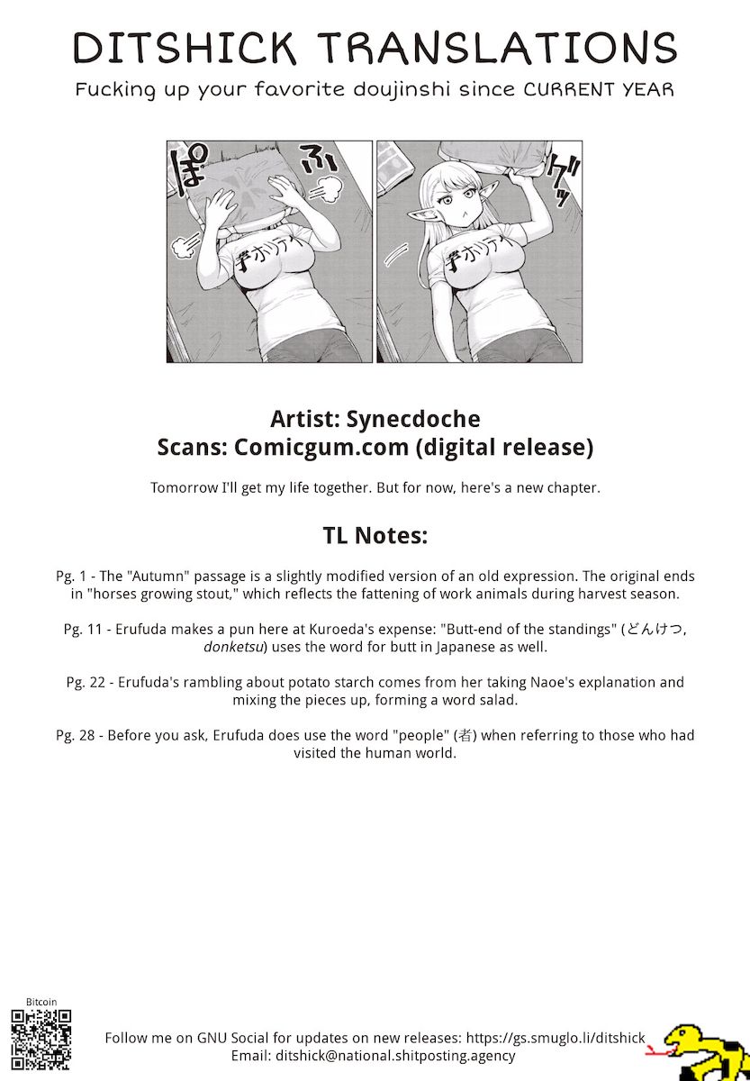 Elf-San Wa Yaserarenai. Chapter 11 Page 31