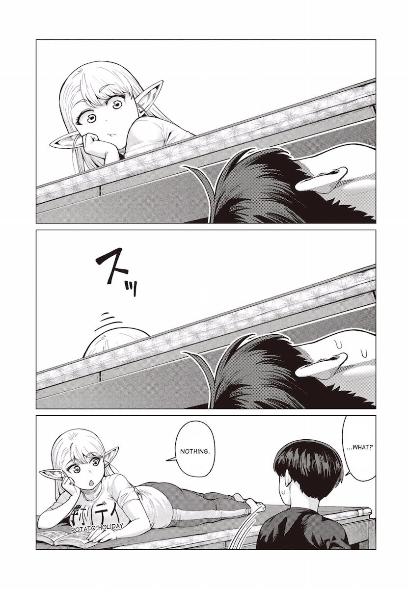 Elf-San Wa Yaserarenai. Chapter 11 Page 4