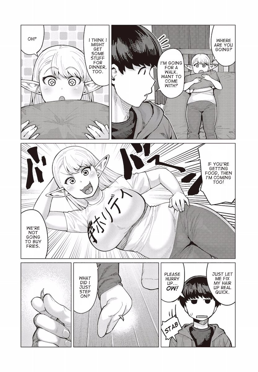 Elf-San Wa Yaserarenai. Chapter 11 Page 7