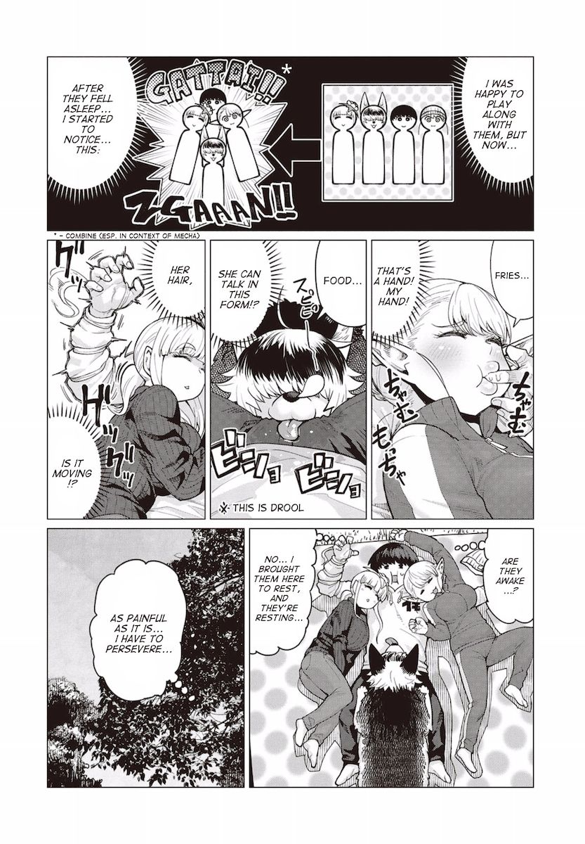 Elf-San Wa Yaserarenai. Chapter 12 Page 17