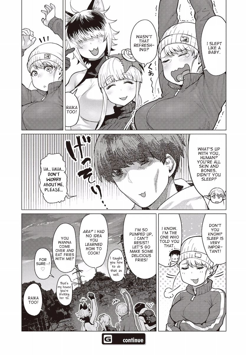 Elf-San Wa Yaserarenai. Chapter 12 Page 18