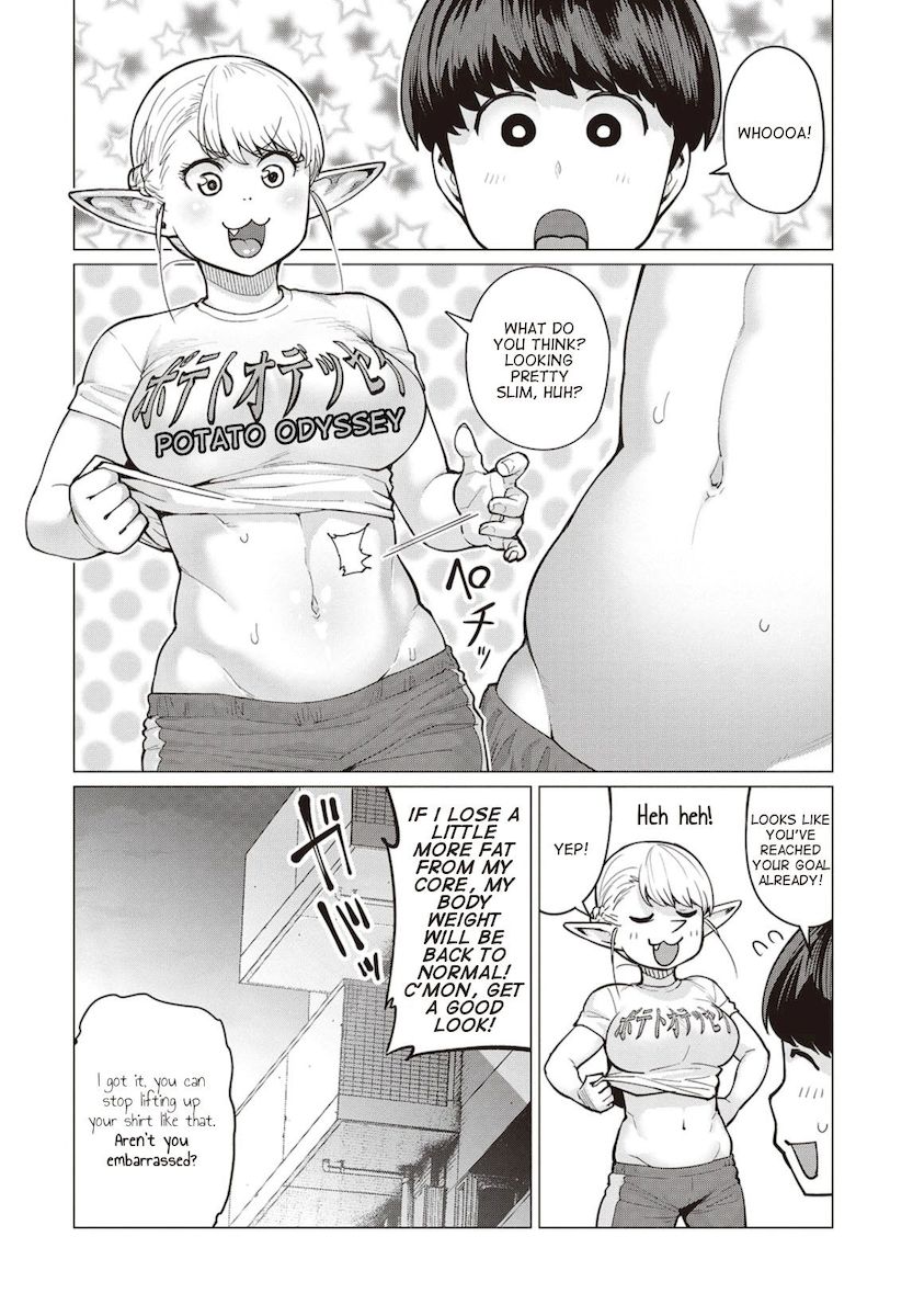 Elf-San Wa Yaserarenai. Chapter 13 Page 1