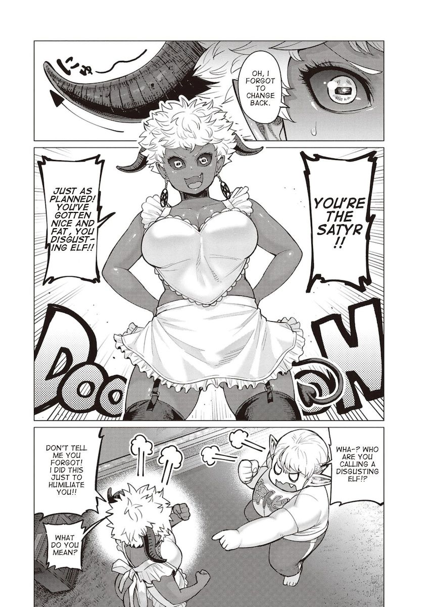 Elf-San Wa Yaserarenai. Chapter 13 Page 19