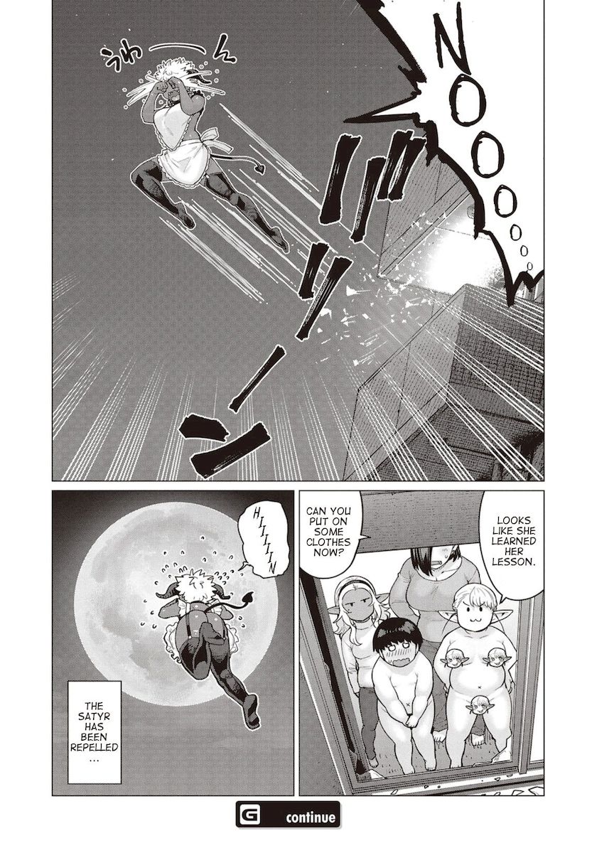 Elf-San Wa Yaserarenai. Chapter 13 Page 28