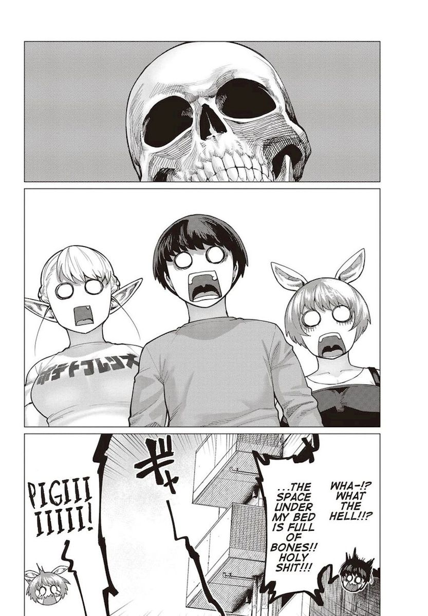 Elf-San Wa Yaserarenai. Chapter 14 Page 11