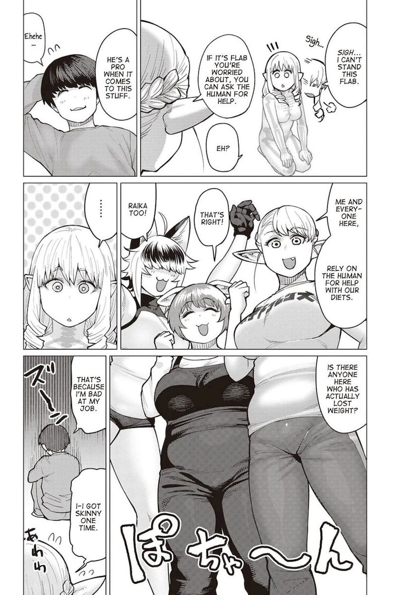 Elf-San Wa Yaserarenai. Chapter 14 Page 21