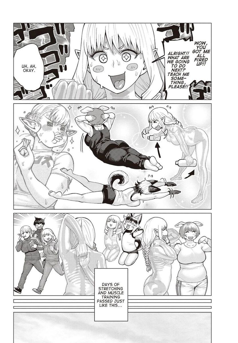 Elf-San Wa Yaserarenai. Chapter 14 Page 25