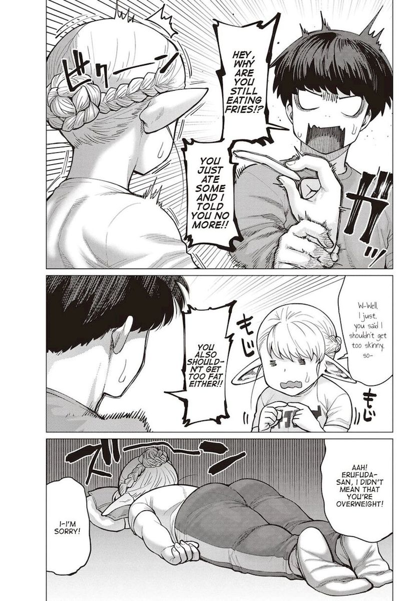 Elf-San Wa Yaserarenai. Chapter 14 Page 4