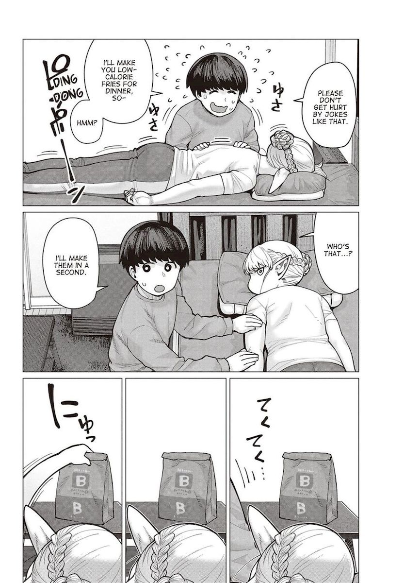 Elf-San Wa Yaserarenai. Chapter 14 Page 5