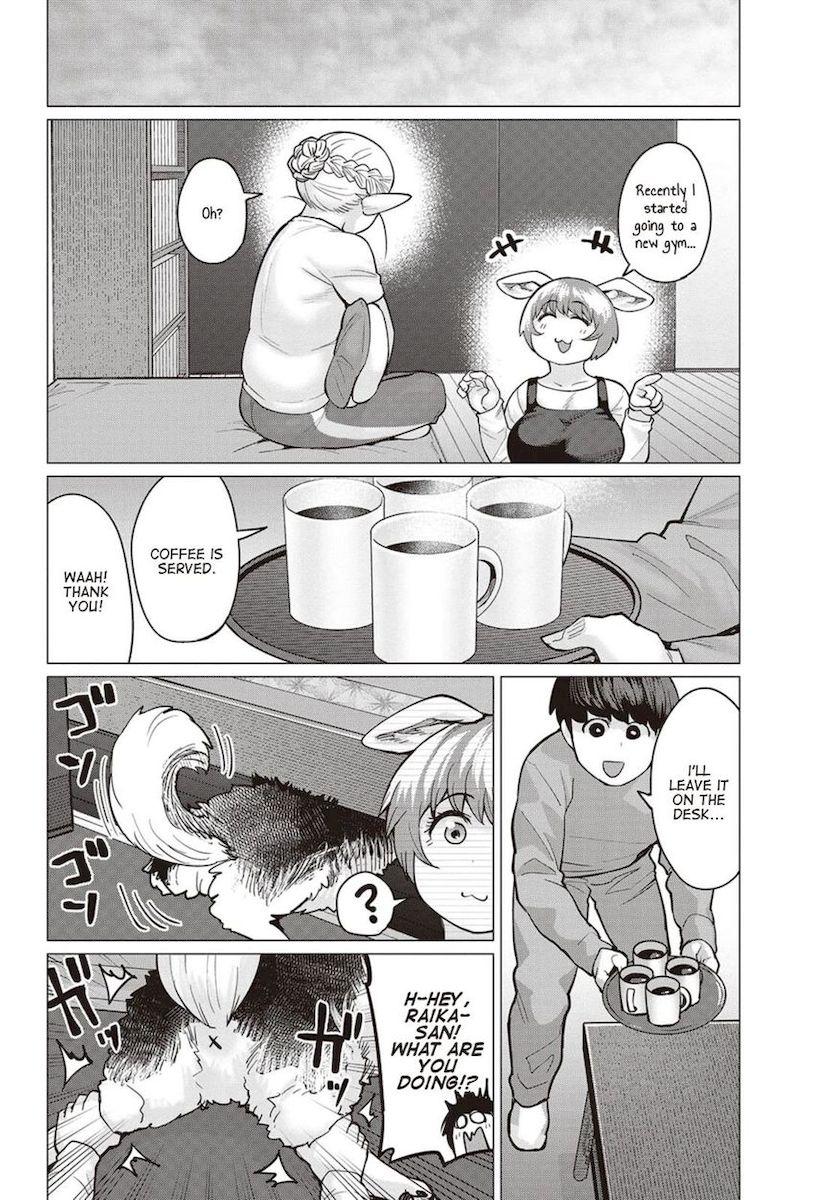 Elf-San Wa Yaserarenai. Chapter 14 Page 9