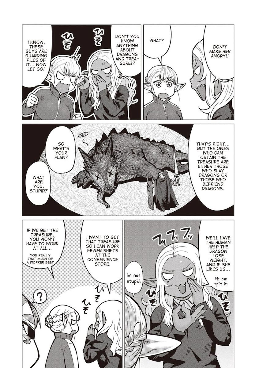 Elf-San Wa Yaserarenai. Chapter 15 Page 14