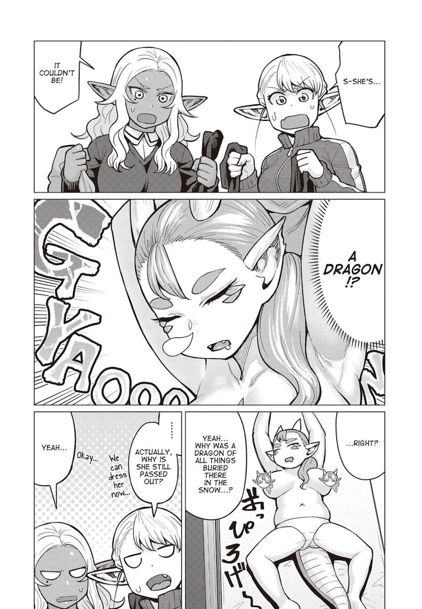 Elf-San Wa Yaserarenai. Chapter 15 Page 9
