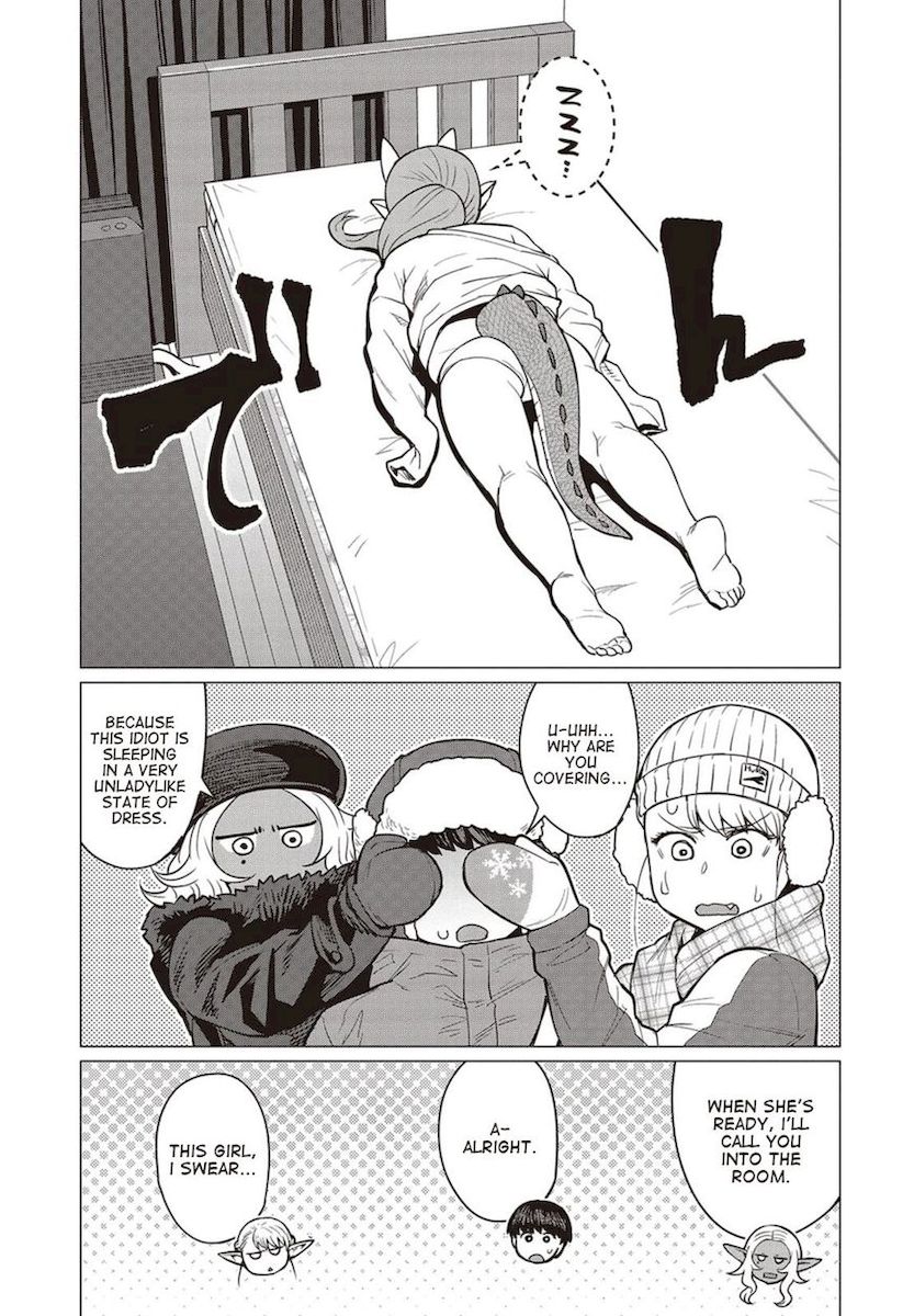 Elf-San Wa Yaserarenai. Chapter 16 Page 10