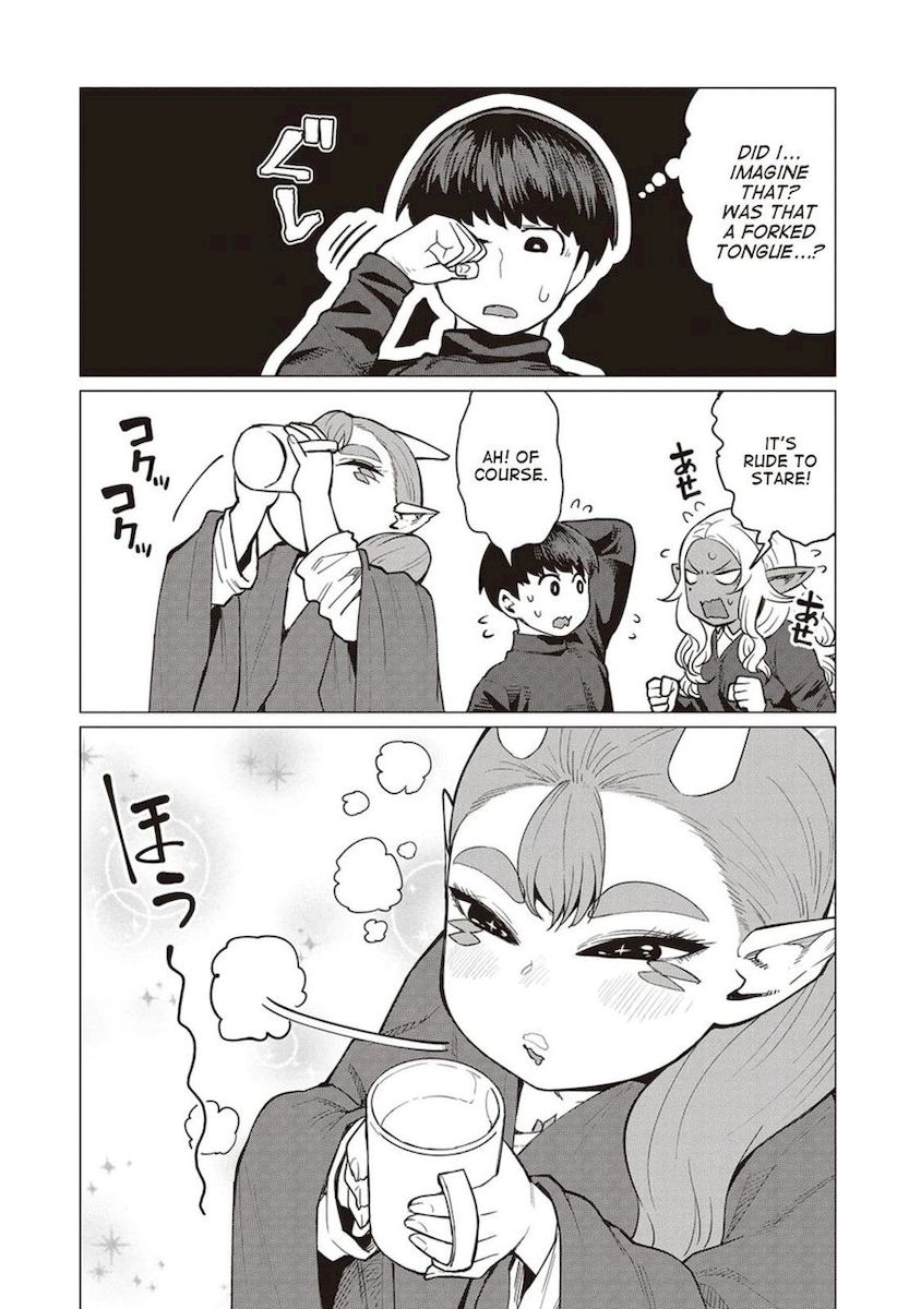 Elf-San Wa Yaserarenai. Chapter 16 Page 16