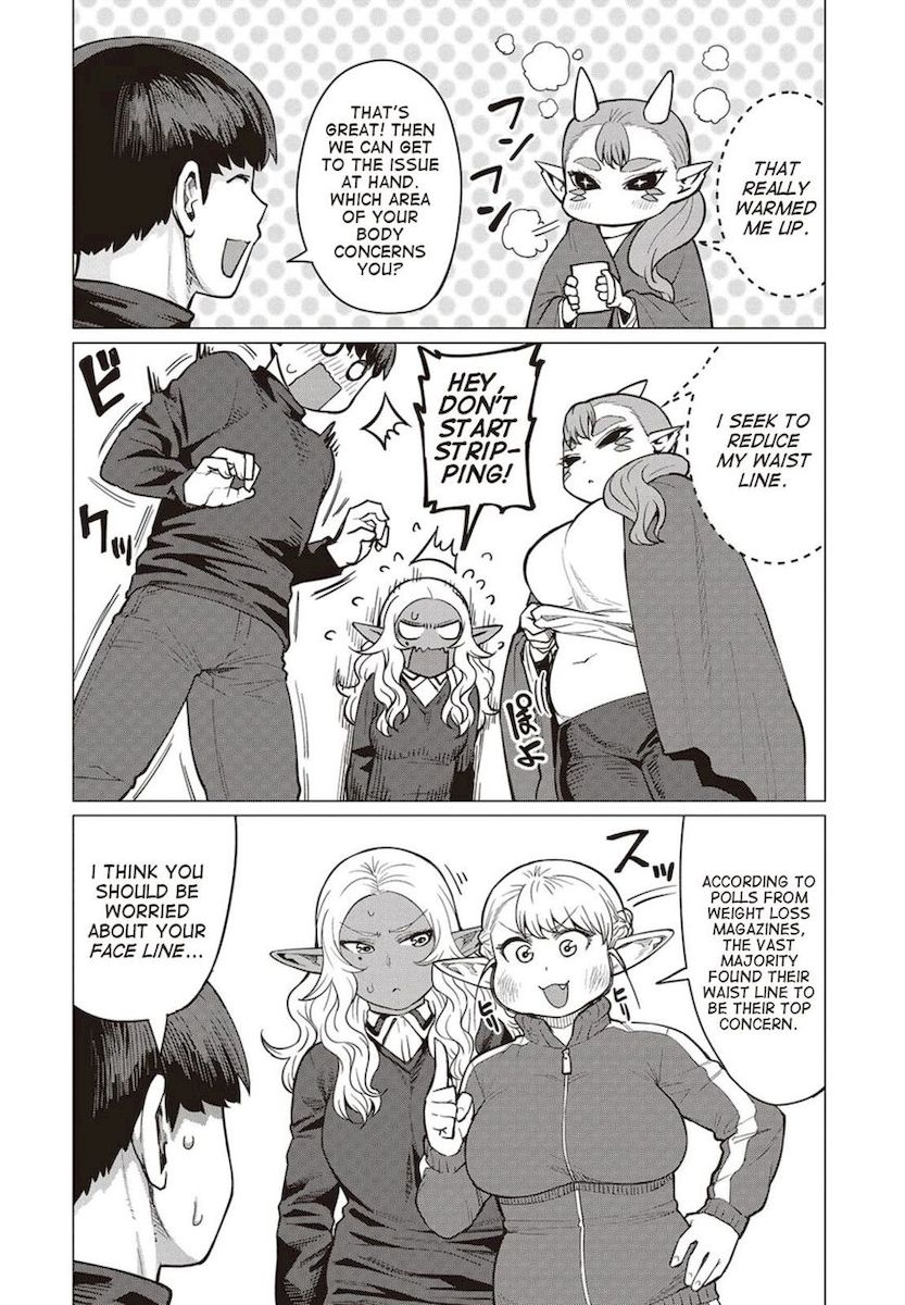 Elf-San Wa Yaserarenai. Chapter 16 Page 17
