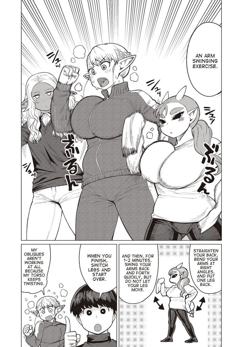 Elf-San Wa Yaserarenai. Chapter 16 Page 20
