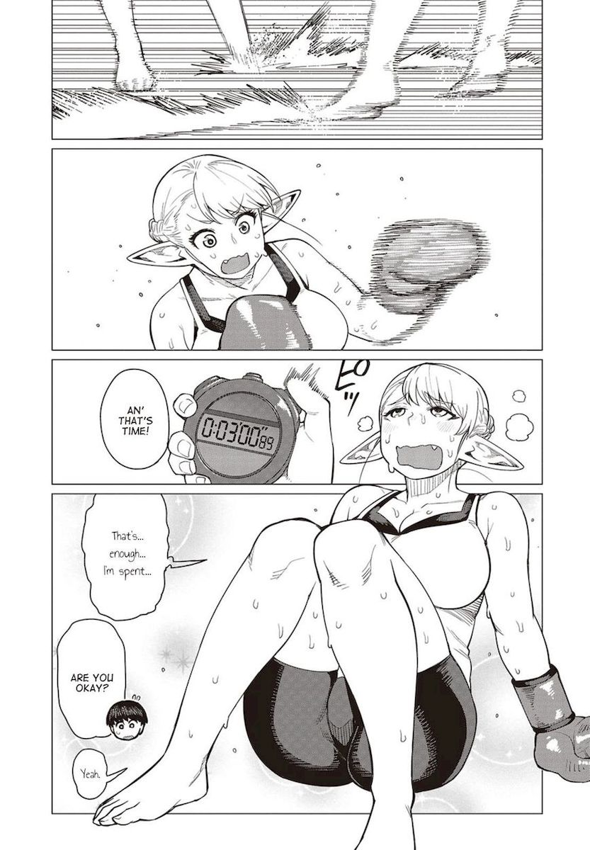 Elf-San Wa Yaserarenai. Chapter 17 Page 8