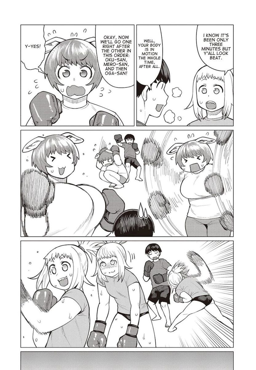 Elf-San Wa Yaserarenai. Chapter 17 Page 9