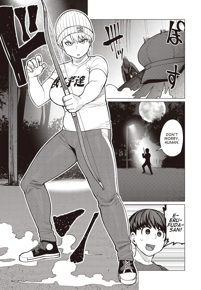 Elf-San Wa Yaserarenai. Chapter 18 Page 14